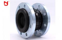 China Synthetic Single Sphere Rubber Expansion Joint Compensators Metal Reinforcement supplier