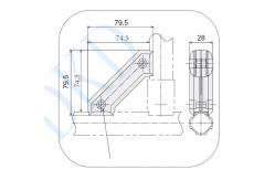 China Customizing Flexible Aluminum Alloy Lean Tube Fittings For Aluminum Tube Connectors supplier