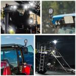 27W Round LED Work Light with Switch on The Back on/off Button for sale