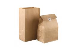 China 100% Recyclable Pure Paper Mailer Bag With Gusset On Sides And Bottom supplier