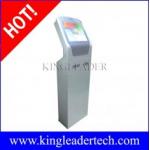 Custom design self-service ticketing kiosks with note acceptor,thermal printer and camera for sale