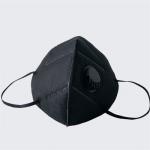 Black Anti Pollution Mask N95 Rated Mask High Filtration Efficiency for sale