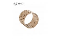 China Wrapped Bronze Sliding Bearing with Lubrication Holes WB802 Bronze Bushing CuSn8P0.3 CuSn6P supplier