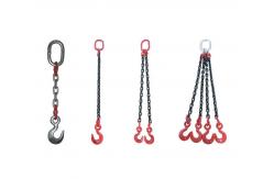 China crane chain slings with hook supplier