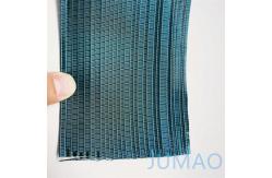 China Customised Reinforced Blue Glass Wire Mesh UV Proof 0.8mm supplier