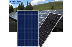 China Black 140W Monocrystalline Solar Panels , Portable Small Solar Panels supplier