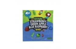 China Gummies Packaging Side Seal Bags With Digital Printing And Glossy Surface Handling supplier