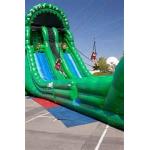 giant inflatable water slide zeppline water slide for sale