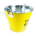 Tinplate Metal Wine Bucket 5L Personalized Wine Chiller Bucket