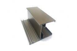 China 6063-T5 Sand Powder Coated Aluminum Extrusions Broken Bridge Aluminium Section supplier