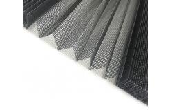 China 10m X 3m Pleated Retractable Fly Screens For Retractable Windows Doors supplier