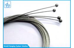 China Tension Wire Rope Assembly / Lighting Hanging Cable End Fittings With Ball supplier