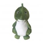 16cm 6.3'' Large Green Dinosaur Plush Cute Repeating Talking Plush Hamster SGS for sale