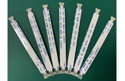 China Insulation Material PET Parallel Ribbon Cable 1mm 1.25mm Pitch Custom FFC Cable supplier