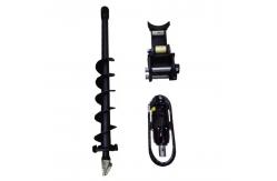 China 1-2t Excavator Backhoe Hydraulic Earth Auger Drill With S4 Auger supplier