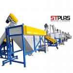 1000kg/h Hot Wash​ Crushing Drying Pet Bottle Washing Line for floating washer for sale