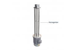 China 1.5kw Movable High Shear Mixer Homogenizer Emulsifier 2940RPM supplier