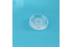 China Circular Custom Glass Parts Fused Quartz Substrate With Six Bottom Surface Bosses supplier