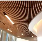 3000mm U Baffle Aluminum Panel Ceiling 0.5mm-1mm Plain Pattern for sale