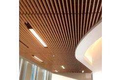 China 3000mm U Baffle Aluminum Panel Ceiling 0.5mm-1mm Plain Pattern supplier