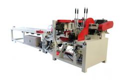 China Automatic Foot Block Machine, Foot Pier Machine, Wooden Pallet Block Nailing Machine supplier