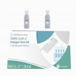 Plastic CE SARS-CoV-2 Antigen Test Set Nasopharyngeal Swab 10 test/box for sale