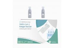 China Plastic CE SARS-CoV-2 Antigen Test Set Nasopharyngeal Swab 10 test/box supplier