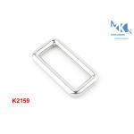 40mm Inner Size Metal Square Buckle Nickle Color Polished Rolling Plating For Handbag for sale
