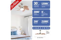 China Tradition Ceiling Fan Lamp DC Motor Energy Saving 6 MDF Blade supplier