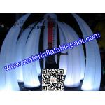Decorative Inflatable Tusk With Garden Color Changing LED for sale