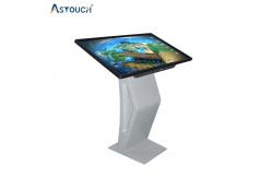 China Capacitive Touch Screen Interactive Kiosk Enhanced Viewing Angle 178/178 Brightness 350cd/m2 supplier