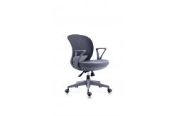 China White Ergonomic Swivel Office Chair Mesh Fabric Swivel Computer Chair supplier