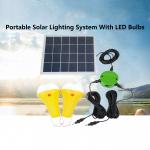 2pcs*3W Portable Solar Bulbs For Home Outdoor Camping Lighting System for sale