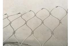 China Bridge Railings And Balustrade Stainless Steel Ferrule Rope Mesh 60x60mm supplier