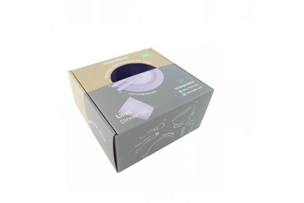 Custom Logo Folding Cardboard Box Packaging For Tableware Dinnerware