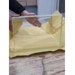 CT-PET 1.7mmpb-6.71mmpb Radiation Protection Lead Glass 8-25mm Thickness for sale