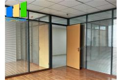 China Aluminium Frame Fixed Glass Partition Interior Office Separation Partition Wall supplier