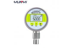 China 80mm Mini Hydraulic Digital Manometer Natural Gas Pressure Gauge supplier