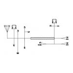 ATM Spare Parts   445-0752496 TRAY HARNESS for sale