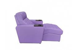 China Hot selling Leisure leather cinema sofa bed,lazy cinema sofa supplier