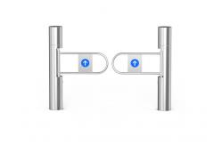 China 800mm Arm Optical Swing Barrier Gate Turnstile SS304 For Hospital supplier