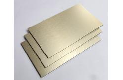 China ASTM 5000mm AA3003 UV Printable Aluminum Composite Panel supplier