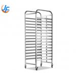 RK Bakeware China 32 Trays Baking Tray Trolley / Gastronorm Food Trolley Cheese Making Rack for sale
