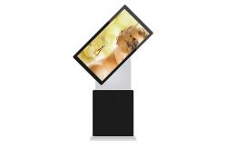 China 360 Degree Rotating Kiosk Display 400 Nits With Built In Ventilation System supplier