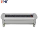 four network  interface used in office room  manual flip up socket  MK1144