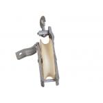 Single Sheave Cable Pulling Pulley 5 - 20 KN Used For Releasing Conductor for sale
