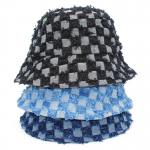 Fashion Designer Bucket Hats High Quality Denim Jeans Fisherman Bucket Hat With Custom Logo for sale