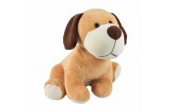 China Non Toxic 30cm Height Dog Stuffed Toy With PP Cotton Filling supplier