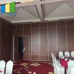 Sliding Door Partition Wooden Folding Partition Walls For Banquet Hall for sale