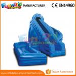 0.55mm PVC Tarpaulin Spiral Water Slide Corkscrew Inflatable Water Slide for sale